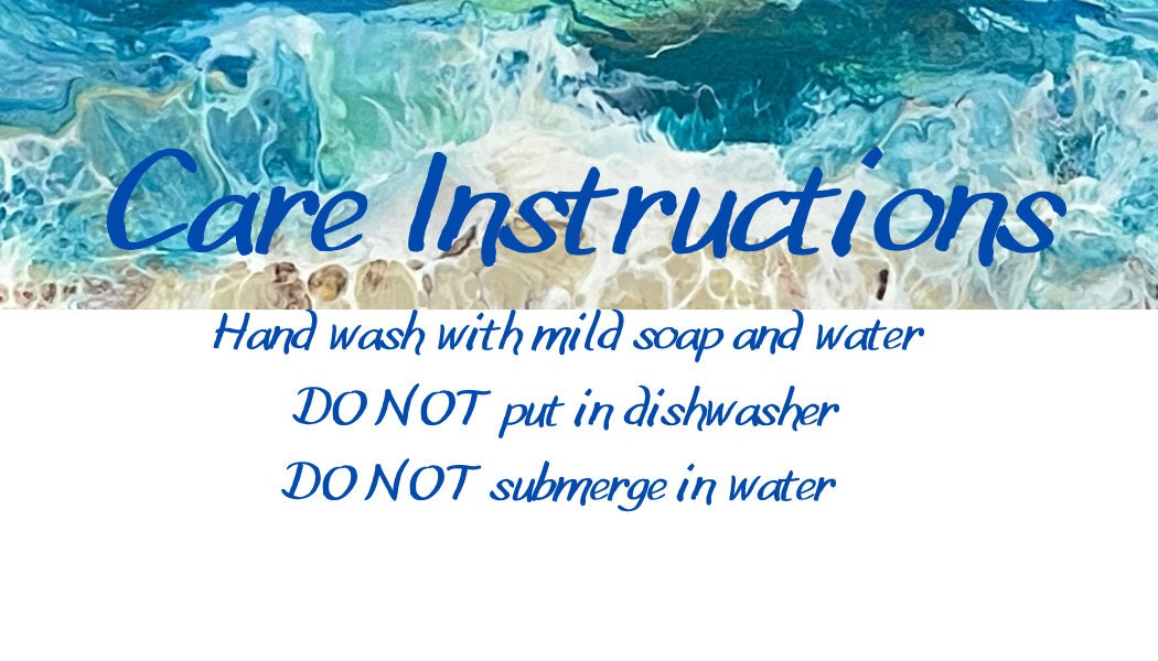 Decorated Wine Glass Gift Set: 2 Resin Ocean Wave Glasses, 1 Wine Bottle Stopper, and 2 Wine Glass Charms make a Beautiful Gift Made to Last