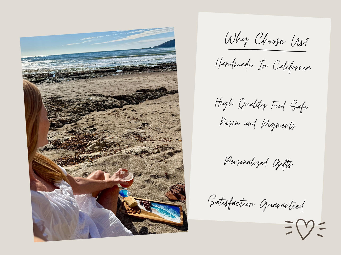 Coastal Home Decor, Ocean Wave Ukulele Cutting Board, Cheese & Beach Lover Gift, Tropical Hawaii Inspired Housewarming, Realtor Closing Gift