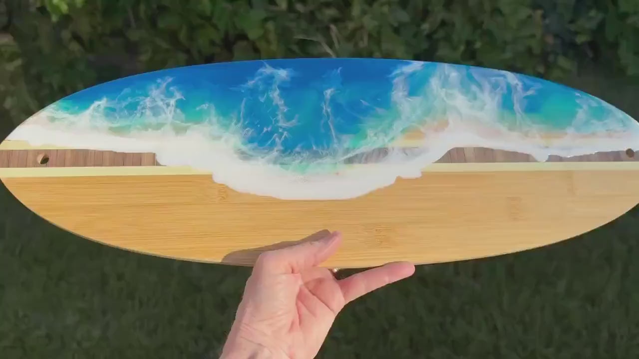 Surfs outlet Up! - Resin Serving Board